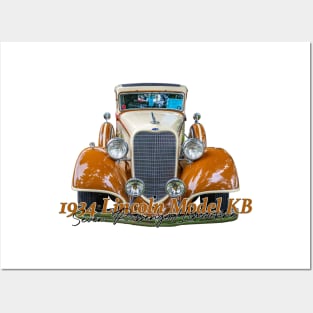 1934 Lincoln Model KB Seven Passenger Limousine Posters and Art